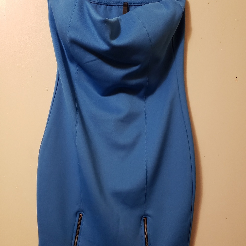 TIC TOC Blue Tube Dress